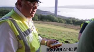 Inverkip Power Station Chimney Demolition