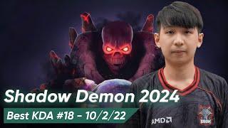 xNova Shadow Demon Support 7.35b | Dota 2 2024 Pro Gameplay