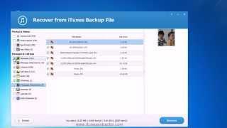 How to Recover Deleted Photos from iTunes backup Free