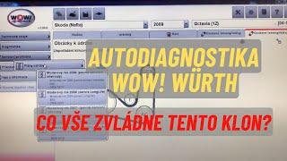 WOW! Würth autodiagnostika (kopie) | Co všechno umí | představení funkcí | zapojení ve vozidle