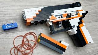 LEGO P250 Asiimov Blowback Rubber Band Gun