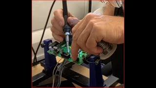 RV Comfort HP Coleman Mach Thermostat Repair with detailed Circuit Board Soldering advice