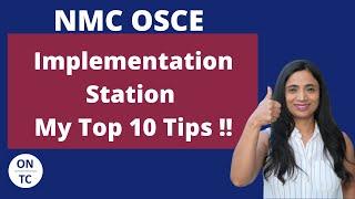 NMS OSCE Implementation Station My Top 10 Tips!