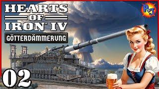 Let's Play Hearts of Iron 4 Götterdämmerung | HOI4 Germany Gameplay Ep. 2 | Widespread Revolutions