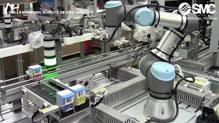 Robótica colaborativa en el sistema HAS-200 / Collaborative robots in the HAS-200 system