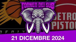 Phoenix Suns - Detroit Pistons (G2, Qualificazioni Torneo dei Sub)