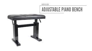 Height Adjustable Piano Bench | KB9503B