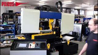 PILOUS ARG 520 DC CF-NC automatic metal cutting bandsaw - www.pilous.cz