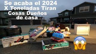 se Acaba 2024 Dueños de Casa botan todo/LO QUE TIRAN EN USA LOS MILLONARIOS /VENTA DE GARAGE EN USA