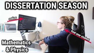 Day in the Life // Write my Dissertation with me (Mathematics & Physics)