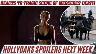 Hollyoaks reacts to tragic scene of Mercedes' death #spoilers #hollyoaks,