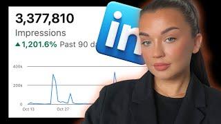 BUILD your PERSONAL BRAND on LinkedIn In 3 MONTHS