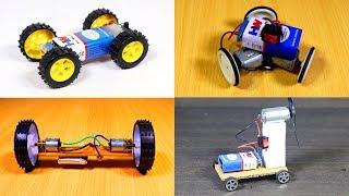 4 Simple Ideas to Make a Toy Car at Home - DIY Cars