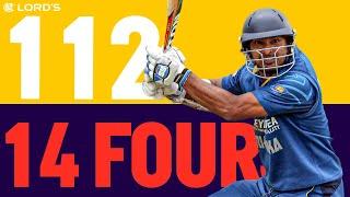 14 Boundaries   | Sublime Sangakarra Smashes 112 Off 104 Balls At Lord's | England v Sri Lanka 2014