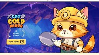 Cat Gold Miner Play-2-Earn Airdrop Campaign on TON | Complete Guide