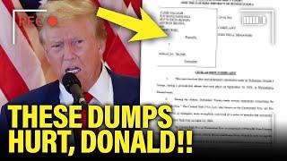 Trump GETS SMOTHERED by Biggest EVIDENCE DUMP Ever