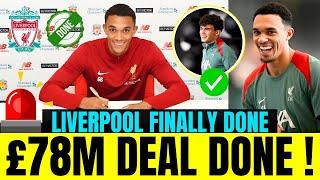 | DEAL DONE: Liverpool's £78M Trent Deal, Mohamed Salah Update and Transfer News! #Liverpool