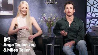 “Does what we’re doing qualify as sexting?” Anya Taylor-Joy & Miles Teller on ‘The Gorge’