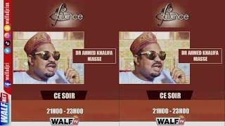 [JUSTICE] BALANCE : Accusé par Fadillou Keita : Ahmed Khalifa Niass fait des revelations Sur Walf Tv