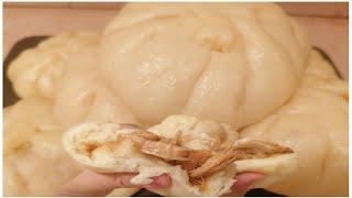 HOW TO MAKE SIOPAO | WHITE CHICKEN ASADO STEAMED BUNS |RIZA PINAY VLOG