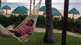 Relax in a hammock, Cancun, Mexico