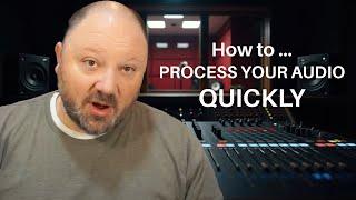 How To Process Your Audio For Voice Over