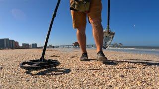 We SPENT 3 Hours TREASURE HUNTING The BEACH Post HURRICANE!