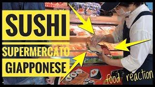 ABBUFFATA DI SUSHI DEL SUPERMERCATO GIAPPONESE