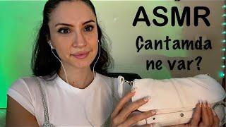 ASMR PARLAKLIK KONTROLÜ ! ÇANTAMDA NE VAR? | WHAT’S IN MY BAG