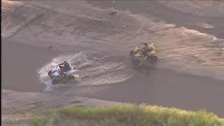 Police Chase Quads in Offroad Pursuit