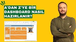 A'dan Z'ye #excel 'de Bir Dashboard Nasıl Hazırlanır? | Oğuzhan ÇOLAK