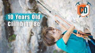 Is This 10-Year-Old The NEXT Adam Ondra? | Climbing Daily Ep.1745