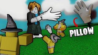 The Pillow Glove Clones are OP...(Slap battles)