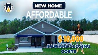 AMAZING New Home with 5.5% interest rate and $10,000 towards CLOSING COSTS | Ocala, FL