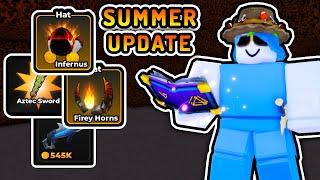 THE SUMMER UPDATE IS HERE IN ROBLOX FLAG WARS..