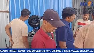 Hose Crimping Machine Setup & Hydraulic Hose | JK Fenner x Atal Hose Engineering Works