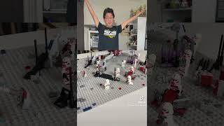 Making a LEGO Star Wars MOC out of JUST Battle Packs!!