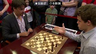 Alexander Morozevich Checkmates Magnus Carlsen By One Magical Knight | Blitz Chess Tal Memorial 2013