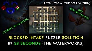 Blocked Intake Puzzle for Blightbud Pet The Waterworks