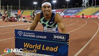 Michael Norman runs fastest 400m of 2021 with redemptive Doha win | NBC Sports