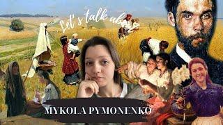 Knitting a granny square sweater and TALKING ABOUT MYKOLA PYMONENKO