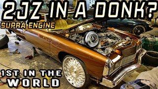 BEFORE & AFTER : 2JZ SWAPPED DONK - 1st in the World! #SupraDonk