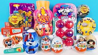 СЮРПРИЗ MIX! Куклы Hair Dooz Neonz, МСТИТЕЛИ, Принцессы Дисней, ТРИ КОТА Unboxing Kinder Surprise