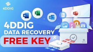 [2025] How to Use 4DDiG Windows Data Recovery's Free Key | Free Data Recovery Software for PC