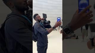 @mkbhd in Action at the #iPhone16 launch 