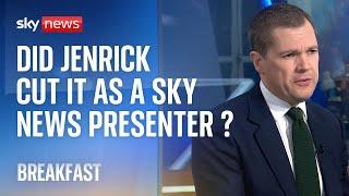 Robert Jenrick tries his hand at TV news presenting