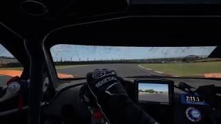 Mount Panorama lap with a broken steering