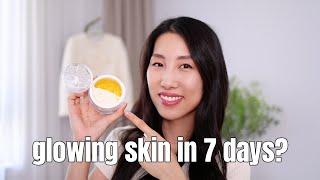 I tried white truffle skincare | d'Alba serum & cream testing & review | Chris Han