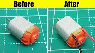 How to repair small DC Motor at home