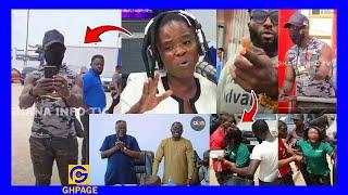 Breaking News; Angel Fm CEO Sends Macho Men To Attack Ohemaa Woyeje At Angel Studio,-Here's Why